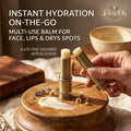 JckscFK™ Multi-Use Hydration Balm Stick for Face, Lips & Dry Spots, Portable Moisturizing Balm, Easy One-Handed Application, Travel-Friendly Skin Care Stick for Daily Dryness Relief