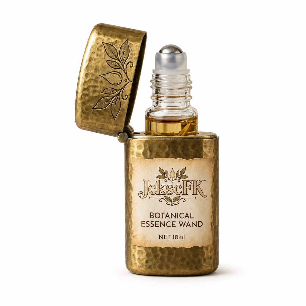 JckscFK™ Nostalgic Herbal Essence Deep Moisture Wand, Mini Botanical Oil Roll-On, Portable Moisturizing Skin Essence Rollerball, Travel Size Body Care Wand for Dry Skin, Cuticles, Wrists, Neck & Pulse Points